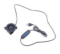SXRQ Ventola USB 50x50x15mm 5V Brushless 5015 Per Il Raffreddamento PC Computer Case Stampante CPU Radiatori Velocità Regolabile 3500RPM Ventola di Raffreddamento Lunga Durata