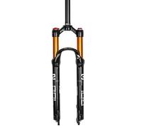 SXSaelciun SuspeSXSaelciunion Forcella Anteriore per Mountain Bike 26 27,5 29 Pollici Ammortizzatore ad Aria per Bicicletta Tubo Conico Dritto Spalla Controllo remoto Freno a Disco
