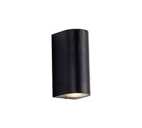 SXSCARKX Applique da Esterno Moderna e Semplice a Doppia Testa con Corpo in Alluminio pressofuso Nero, Facile Installazione, Orientamento Verso l'Alto e Verso Il Basso, Ideale per Ingresso,