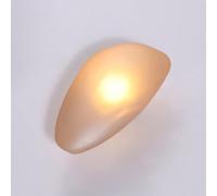 SXSCARKX Applique da Parete con ciottolo di Vetro e Luce LED, Lampada nordica da 5W, Applique cablate, apparecchi di Illuminazione per Soggiorno, Camera da Letto, corridoio, Mostra d'Arte,