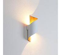 SXSCARKX Lampada da Parete Moderna e Minimalista per Esterni, a Spirale cilindrica, con Luce Calda Che Si irradia Verso l'Alto e Verso Il Basso, in Alluminio Impermeabile e antiruggine.