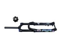 SXSHEYS 27,5 29 Pollici Mountain Bike Bicicletta Forcella Anteriore con Sospensione pneumatica Albero a barilotto 15 * 100 mm Escursione 140 mm Sterzo Dritto 1-1/8 Lega di Alluminio