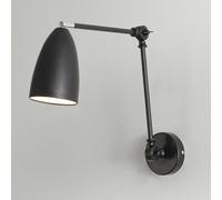 SXSHEYS Lampada da Parete con Braccio Girevole, Applique in Metallo Regolabile, Lampada da Fattoria retrò, Attacco E27, lampade Decorative antiche, Stile Industriale Minimalista