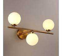SXSHEYS Lampada da Parete nordica in Vetro Bianco, luci Geometriche Moderne per Camera da Letto, Comodino, Soggiorno, Ristorante, Ingresso, Sala da Pranzo, apparecchio di Illuminazione Classico