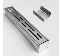 SXSJMY Piccolo Canaletta Scolo Accessori, Tappo Terminale con Connettore, per Canaletta Scolo 3,5cm