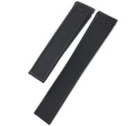 SXSWCH 20mm 22mm Gomma Silicone Watch Strap Impermeabile Bracciale Per AQUARACER 300 WAY201B CALIBRE 5 Accessori, 22mm Tag