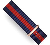 SXSWCH Bande di orologi di sostituzione in nylon premium per uomini e donne orologi e smartwatch della fascia di orologi di ricambio mesh f-20mm (colore: g, dimensione: 17mm)