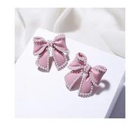 SXSWCH Bowknot Stud Female Temperament Lady Lady Elegant Minimalist Wild New Women Orecchini