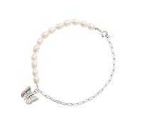 SXSWCH Braccialetto bracciale femminile bracciale d'acqua d'acqua dolce per inviare un regalo di compleanno delle fidanzate fidanzate, 18,5 cm