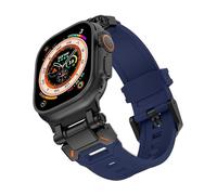 SXSWCH Cinghia di gomma morbida per ultra 2 1 banda 49mm 45mm 44mm 42 mm s10 46 mm Bracciale in gomma di lusso per iwatch serie 9 8 7 6 SE 5 Accessori Canda