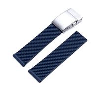 SXSWCH Cinturino di monitoraggio in gomma siliconica morbida Breitling 22 mm 24 mm per Navitimer/Avenger/Superocean, 24mm, A