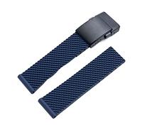 SXSWCH Cinturino per orologio Breitling, in morbido silicone, 22 mm, 24 mm, per Navitimer/Avenger/Superocean, 24mm, A