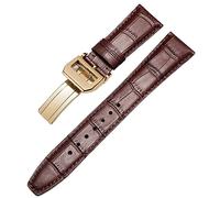 SXSWCH Cinturino per orologio IWC Pilot Watches Portofino Portogheser Uomo Strap Watch Accessorie Cinturino in vera pelle, 21mm, A