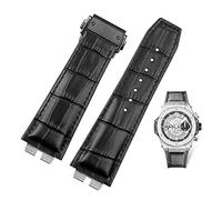 SXSWCH Criminale croccodrillo coccodrillo orologio in pelle genuina per ubom big bang 411 per orologio a rilascio Quick Release 27-19mm