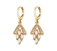 SXSWCH Gioiello Geometria in Cristallo a Sospensione Auricolari Auricolare Decorazioni per Le Orecchie per Orecchini da Donna
