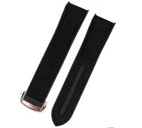SXSWCH Guarda Bracciale per Omega 300 Seamaster 600 Pianeta Oceano pieghevole piegatura in silicone Nylicon Cinghia Watch Accessori Watch Band Chain