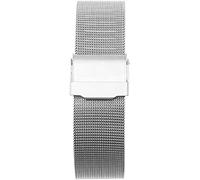 SXSWCH Guarda la fascia di orologi per orologi da uomo a maglia in acciaio inossidabile a cinghia di orologi Accessori per maschi da uomo Accessori da polso per oro rosa-22mm (colore: colore argento,