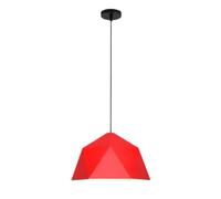 SXSWCH Lampadario a Ciondolo a Sospensione a Testa Singola lampadario alla Moda e Geometrico Il Paralume la Lampada Decorativa nella Barra della Camera da Letto contatore di Illuminazione Metallica