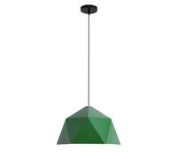 SXSWCH Lampadario a Ciondolo a Sospensione a Testa Singola lampadario alla Moda e Geometrico Il Paralume la Lampada Decorativa nella Barra della Camera da Letto contatore di Illuminazione Metallica