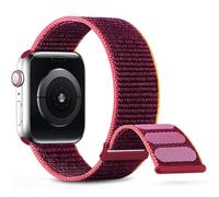 SXSWCH Nylon Sport Band compatibile con banda 38mm 41mm 41mm 42mm 44mm da 45 mm da donna intrecciata intrecciata Compatibile per la serie iWatch 9/8/6/6/5/4/3/2