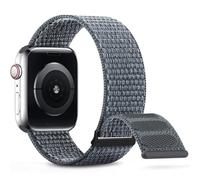 SXSWCH Nylon Sport Band compatibile con banda 38mm 41mm 41mm 42mm 44mm da 45 mm da donna intrecciato intrecciato Compatibile per la serie IWatch 9/8/6/6/5/4/3/2