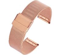 SXSWCH Orologi Accessori da polso Accessori per orologi Orologio Orologio in acciaio inossidabile Giaccia di sostituzione della maglia traspirante e impermeabile C-18mm