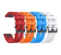 SXSWCH Per Forerunner 935 Watch Band Silicone Watch Strap Sostituzione per Fenix 5/Fenix 5 Plus/Fenix 6/Fenix 6 Pro/Forerunner 935/945/Approccio S60/Quatix 5