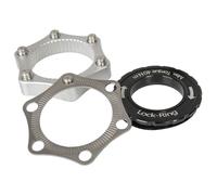 Sxt Adattatore Disco Freno Bici Center Lock-6b Black
