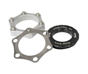 Sxt Adattatore Disco Freno Bici Center Lock-6b Black