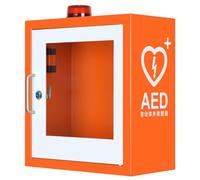 SXTYFBB Armadietto DAE, scatola portaoggetti da parete con sistema di allarme e doppio interruttore di controllo, partizione regolabile, può posizionare una varietà di modelli di AED, per casa