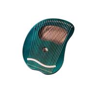 SXTYYH 21,24 Corde Lyre Harp Strumento Musicale Portatile Principiante Lira Arpa Con Plettri, Chiave for Accordare, Corde Di Ricambio, Borsa for Il Trasporto E Panno for La Pulizia(21-string - Blue)