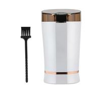 SXTYYH Elettrico Frantoio for Pillole, Acciaio Inossidabile Taglia Pastiglie for Caffè, Medicinali, Compresse Vitaminiche Macinino for Pillole for Pillole Piccole E Grandi(Bianca)