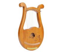 SXTYYH Lyre Harp, 10,15,19 Corde Mogano Lira Arpa Facile Da Imparare Portatile Corpo In Mogano Strumento Musicale Arpa Lira for Principianti, Bambini E Adulti(10-tone box-Chang'e)