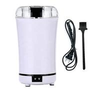 SXTYYH Multifunzionale Elettrico Frantoio for Pillole, Taglia Pastiglie for Vitamine Piccole E Grandi, Macina E Polverizza Più Pillole Con Spazzola for La Pulizia(Bianca)