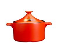 SXTYYH Pentola Tajine for Cucinare Tajine Terracotta Marocchina for Couscous, Tagine E Pasti Sani, Casseruola Cucina(Red)