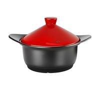 SXTYYH Tajine Con Coperchio Conico, Pentola Tajine Marocchina for Cucinare Con Manico Casseruola for Stufati A Cottura Lenta, Pollo, Agnello E Piatti Vegetariani