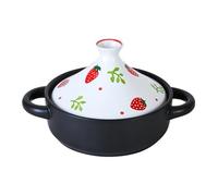 SXTYYH Tajine Terracotta Marocchina for Cucinare Premium Pentola Tajine In Stile Giapponese Dipinta A Mano Coperchio Decorativo, for Stufati A Cottura Lenta, Verdure E Carne