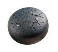 SXTYYH Tongue Drum 6 Pollici 8 Note Principiante Strumento A Percussione Handpan Con Borsa for Il Trasporto, Mallet, Libro Di Musica for La Meditazione Yoga Tamburo Zen(Navy)