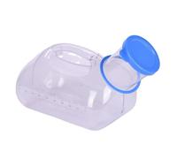 SXTYYH Trasparente Pappagallo Urina Uomo Notturno, Riutilizzabili Orinatoio Portatile Uomo Durevole Bottiglia for Pipì 1000ml Urinatoio Uomo Portatile