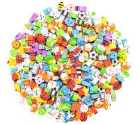 Sxutop 300 Pezzi Mini Gomme per Bambini Divertente Piccola Gomma per Cancellare Motivo Carine Gommine a Forma di Animali Cartoni Animati per Ragazzi Ragazze Regali per Feste, Premi in Classe