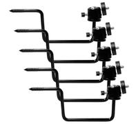 Sxutop 5 Pezzi Supporto per Fotocamera Selvaggia Supporto Albero Fotocamera Selvatica Regolabile a 360° Attacco Universale Filettato da 1/4" supporto di Montaggio per Caccia Telecamera Selvatica