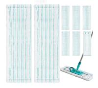SXUUXB 8 Fodere di Ricambio in Microfibra mocio per Leifheit Profi XL Micro Duo/Profi XL Cotton Plus, universali per Ogni tipologia di Pavimento Domestico