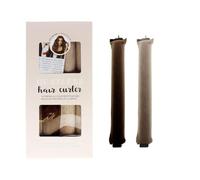 SXWFYZ - Bigodini per capelli lunghi e corti, senza calore, in velluto, per capelli lunghi e corti, 4 pezzi