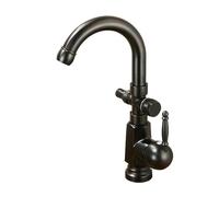SXWYLZ Rubinetto a Doppia Uscita Antigelo Rubinetti da Esterno Rubinetto da Giardino con Attacco a Baionetta da 1/2 Rotazione a 360° Doppio Uso Caldo e Freddo, Nero