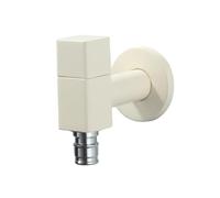 SXWYLZ Rubinetto Acqua Fredda da Cucina Rubinetti Lavello Cucina a Parete Rubinetto Lavatrice Maniglia Singola, Colori Caramella,Bianco