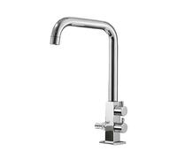 SXWYLZ Rubinetto Esterno Antigelo Rubinetti da Esterno Doppio Girevole a 360° Rubinetto per Acqua Fredda con Deviatore Doppia Maniglia,Cromo