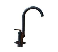 SXWYLZ Rubinetto Giardino Doppio Nero Rubinetto da Esterno Antigelo Girevole a 360° Rubinetti da Giardino con Deviatore Doppia Maniglia