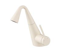 SXWYLZ Rubinetto Lavabo con Doccetta Estraibile x Bagno Miscelatore Lavabo Girevole a 360° Rubinetto Bagno a 2 Modalità Maniglia Singola Calda e Fredda,Milk White