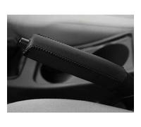SXXTS Copri Freno a Mano Auto per Mercedes Ben-z Classe A W169, Manuale Coprifreno Pelle Antiscivolo Copertura Protettiva Freno Mano Accessori,Black
