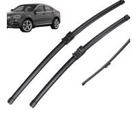 SXXTS Tergicristallo per BMW X3 2010-2017 26"+20"+13", HD Set Spazzole Tergicristallo Anteriori E Posteriori per Parabrezza Finestrino
